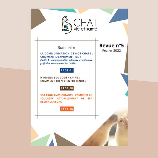 Revue n°05 - Communication féline, hygiène buccodentaire, problèmes cutanés, démangeaisons