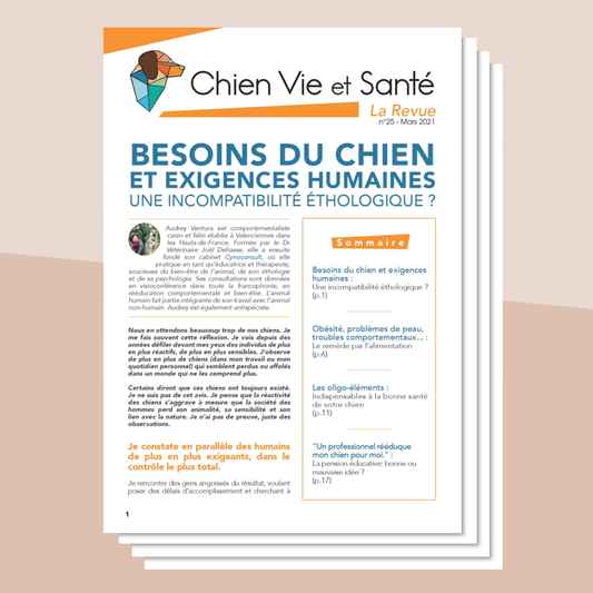 Revue n°25 - Exigences humaines, alimentation, oligo-éléments, pension éducative