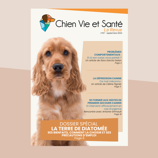 Revue n°67 – Problèmes comportementaux, Terre de diatomée, Dépression canine