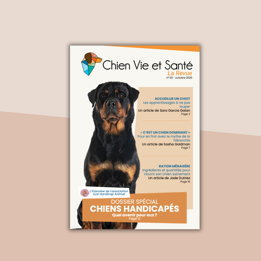 Abonnement à la Revue Chien Vie et Santé (Abonnement Papier + Numérique)