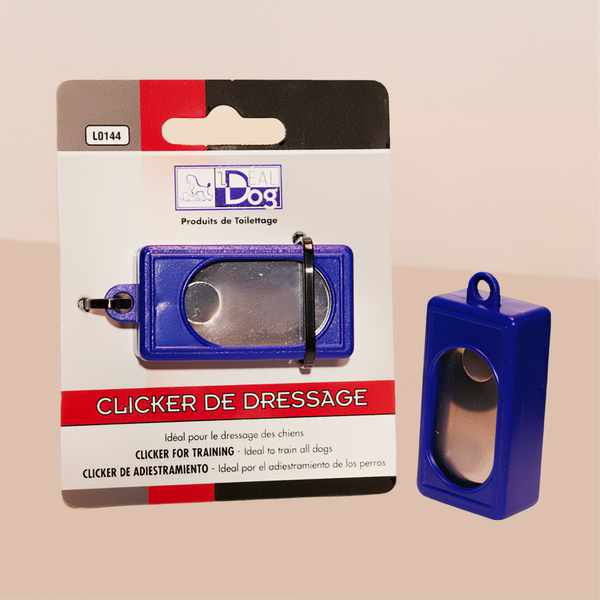 Yybng - Clicker Pour Chien Bicolore - Outil D'éducation Positive - Pour Obéissance, Contrôle Des Aboiements - Taille Compacte Avec Dragonne