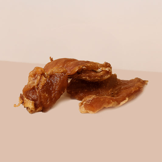 Filets de poulet séchés