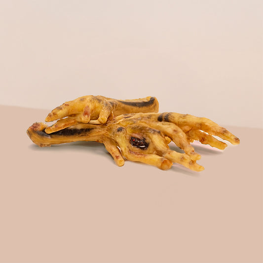 Pattes de poulet séchées